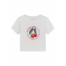 GUESS μπλούζα παιδικ΄ή κορίτσι J6RI02K6YW4-G011 λευκή